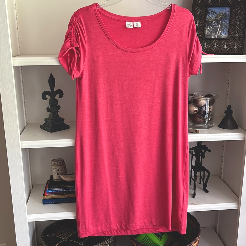NWOT PINK TSHIRT DRESS SIZE M